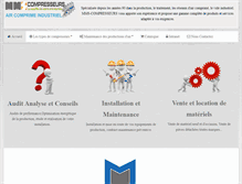 Tablet Screenshot of mms-compresseurs.fr